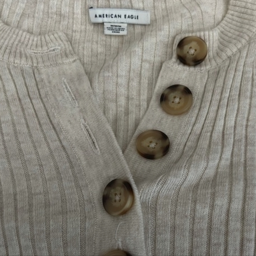 American Eagle 5 Button Long Sleeve Lightweight S… - image 4